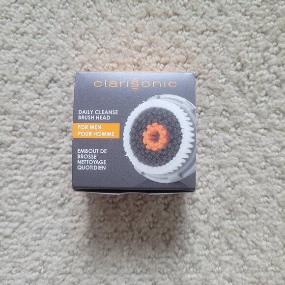 NIB Clarisonic Daily Cleanse Men's Facial Cleansing Brush Head Replacement - 1x
